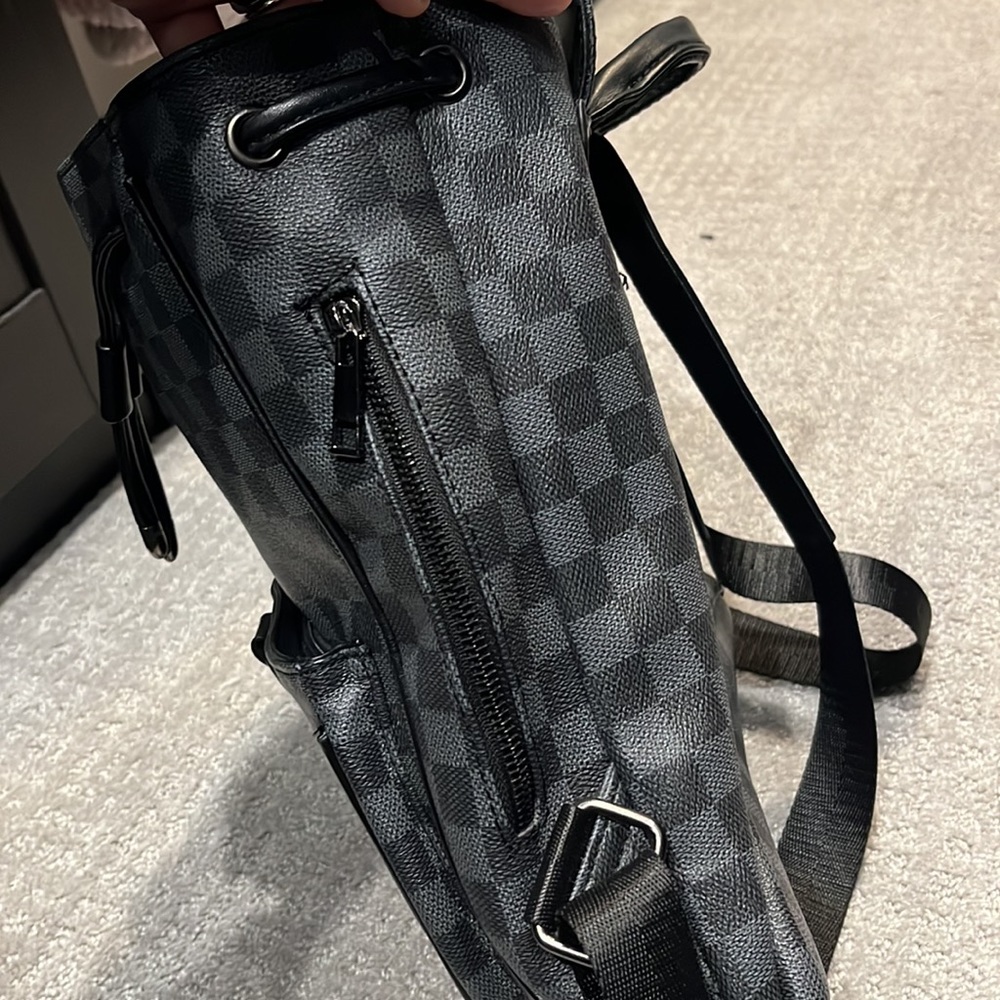 Small Checkered Backpack - image 5